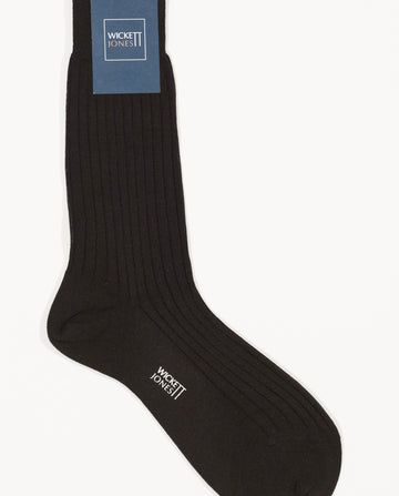 Black Short Socks 100% Cotton